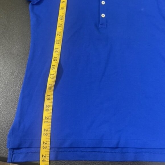 Polo by Ralph Lauren Women's Royal Blue Short Sleeve Tee, Size Medium - Picture 3 of 5